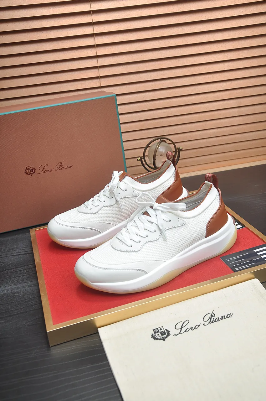Men's men's shoes 💰640💶[𝐥𝐨𝐫𝐨 𝐏𝐢𝐚𝐧𝐚] lp classic loafers, an Italian treasure brand, the only brand that can match Hermès! Only after wearing it do we realize that we cannot let down our feet. The upper is imported cashmere, the lining of water-dyed cowhide ➕ the cowhide feet, the official original glass rubber outsole, and the pendant. Exclusive original packaging (tag ➕ brand paper ➕ outer box ➕ hand bag) code number: 38-46